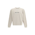 Off-White Beige Baumwoll-Sweatshirt