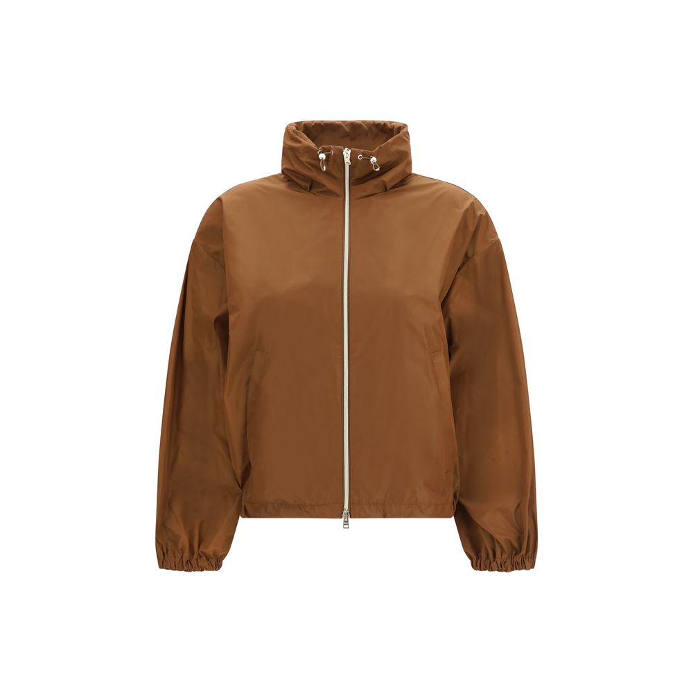 Herno Brauner Polyester-Mantel