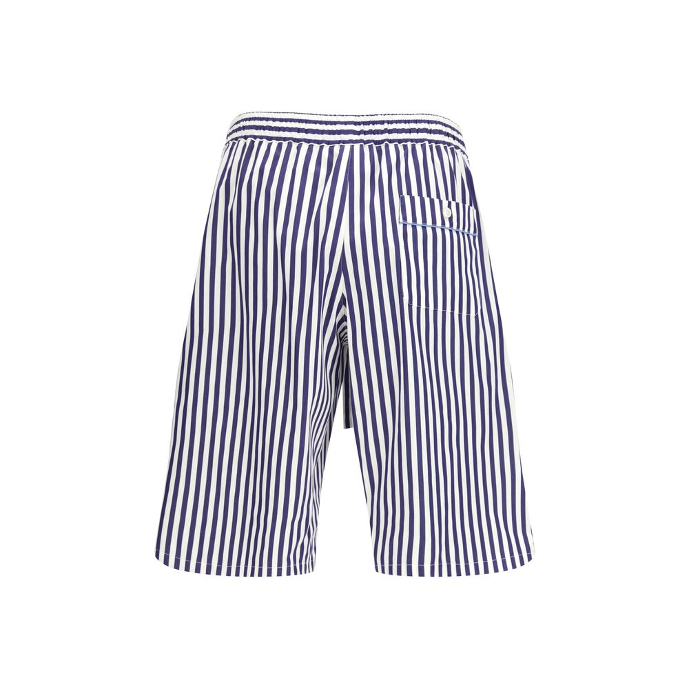 Dolce & Gabbana Mehrfarbige Baumwoll-Bermudashorts