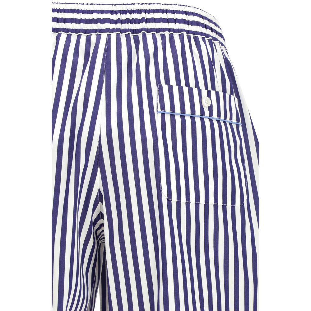 Dolce & Gabbana Mehrfarbige Baumwoll-Bermudashorts
