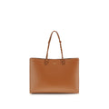 Jil Sander Braune Kalbsleder Bos Taurus Schultertasche