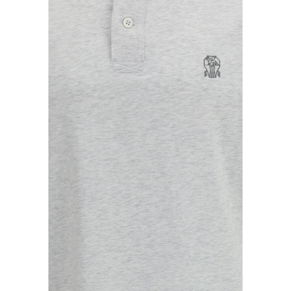 Brunello Cucinelli Graues Baumwoll-Sweatshirt