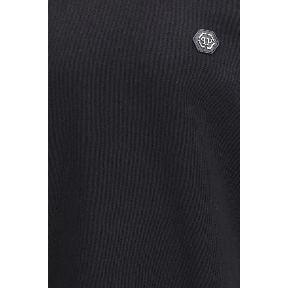 Philipp Plein Schwarzer Baumwoll-Sweatshirt