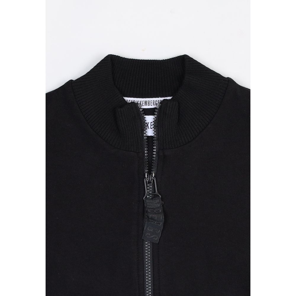 Bikkembergs Schwarzer Baumwoll-Sweatshirt