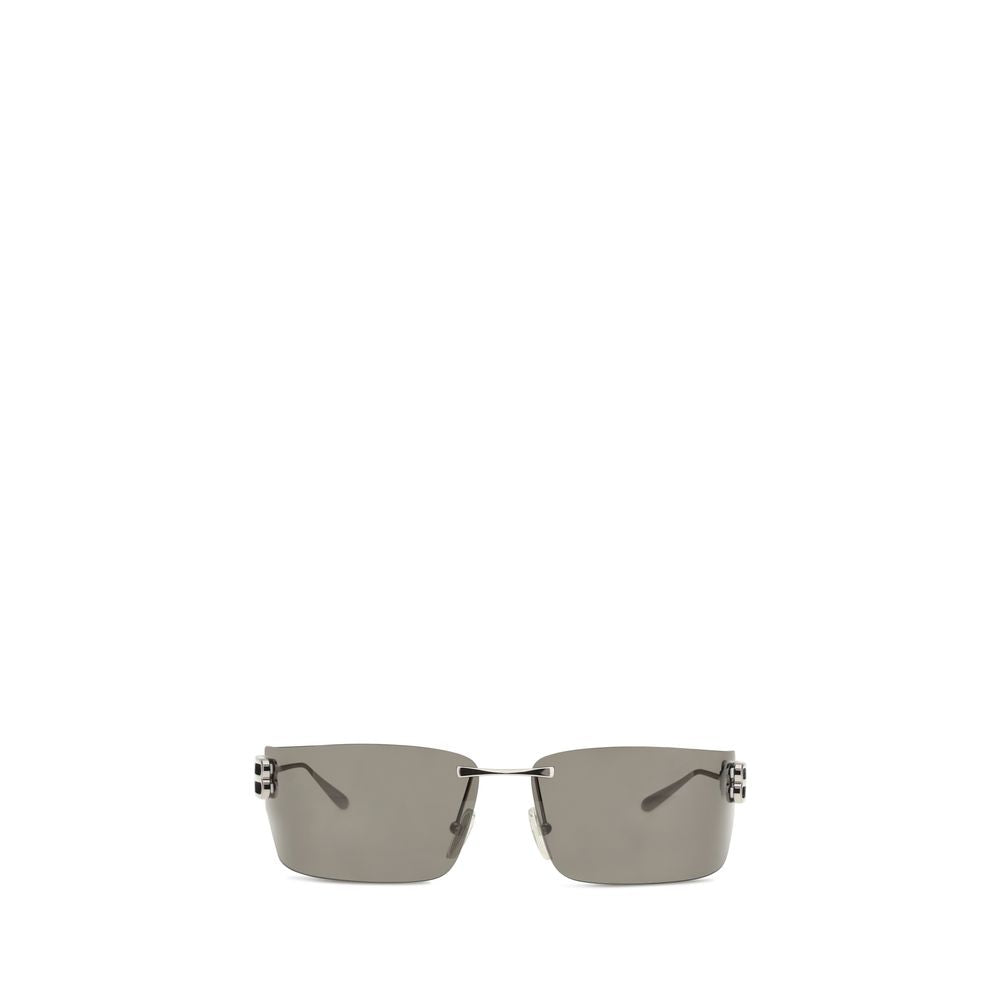 Balenciaga silver-tone metal sunglasses