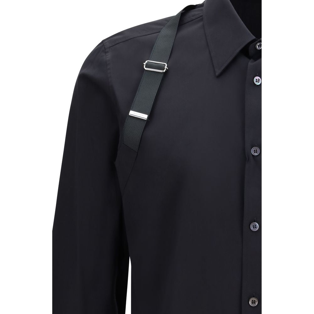 Alexander McQueen Black Cotton Shirt