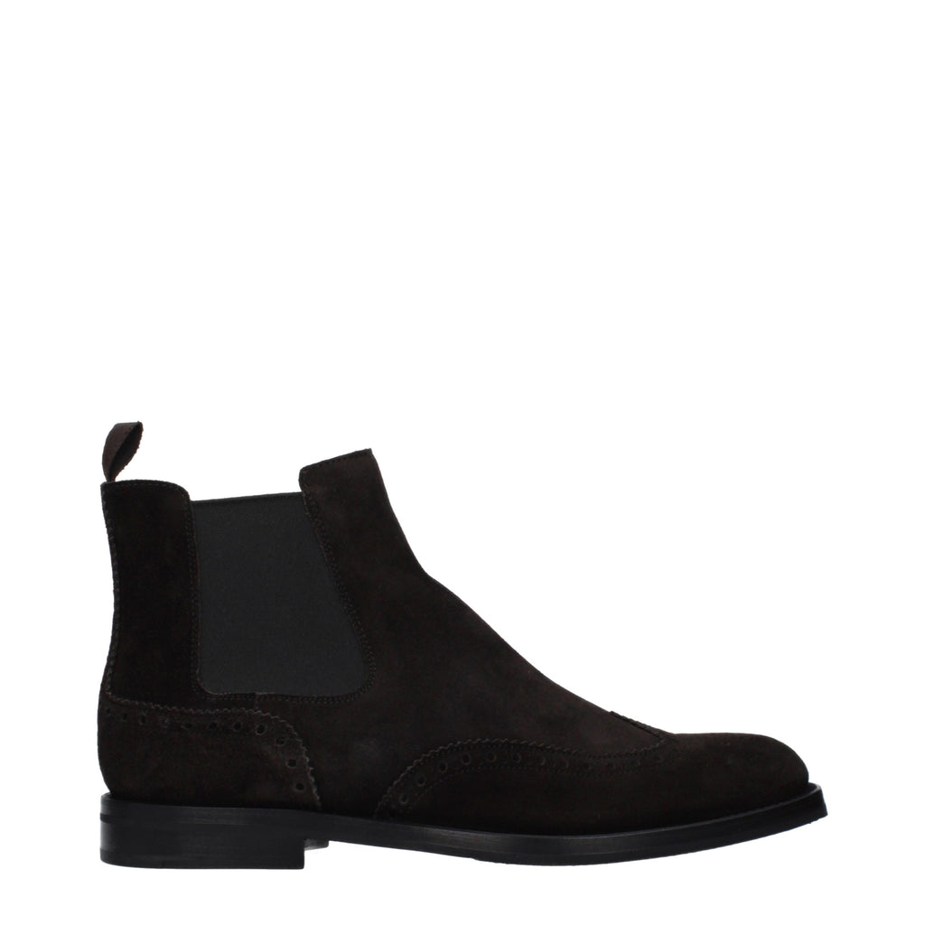 Church's Braune Lederstiefeletten