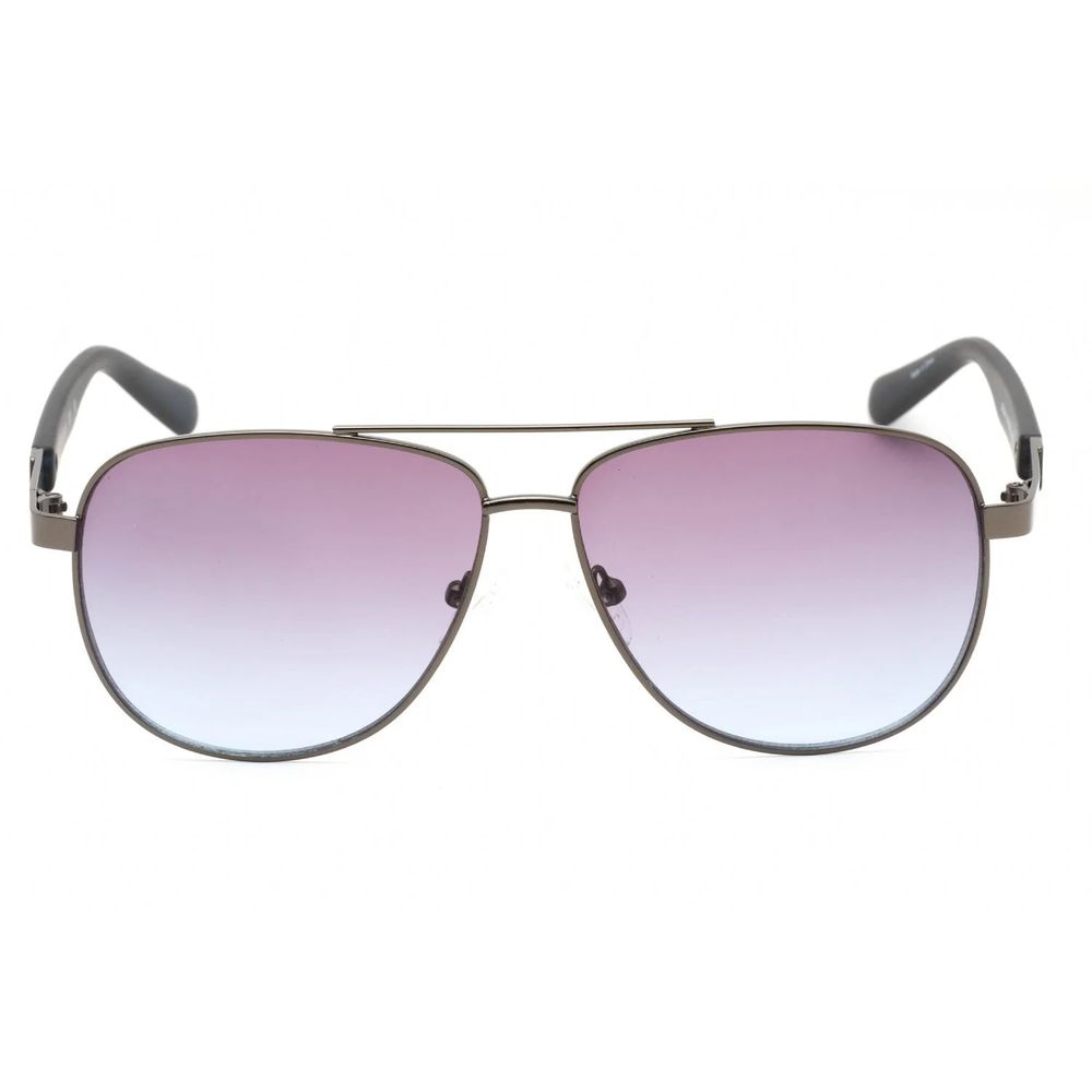 Guess Grey Metal Sunglasses