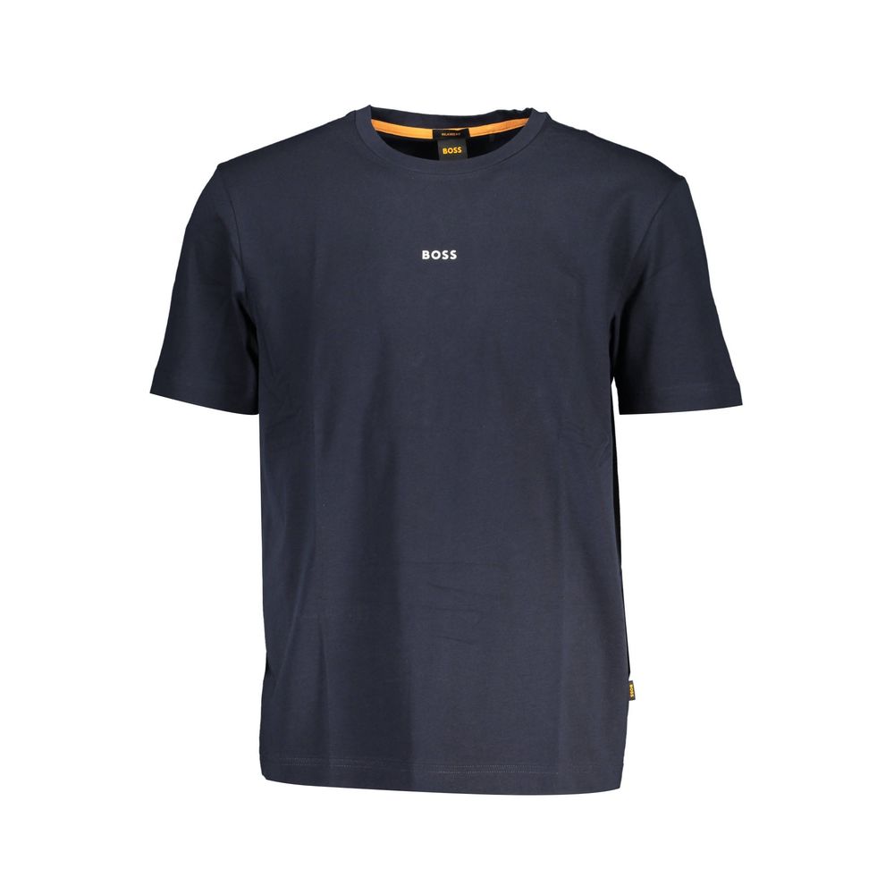 Men's Hugo Boss Blue Organic Cotton T-Shirt