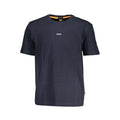 Men's Hugo Boss Blue Organic Cotton T-Shirt