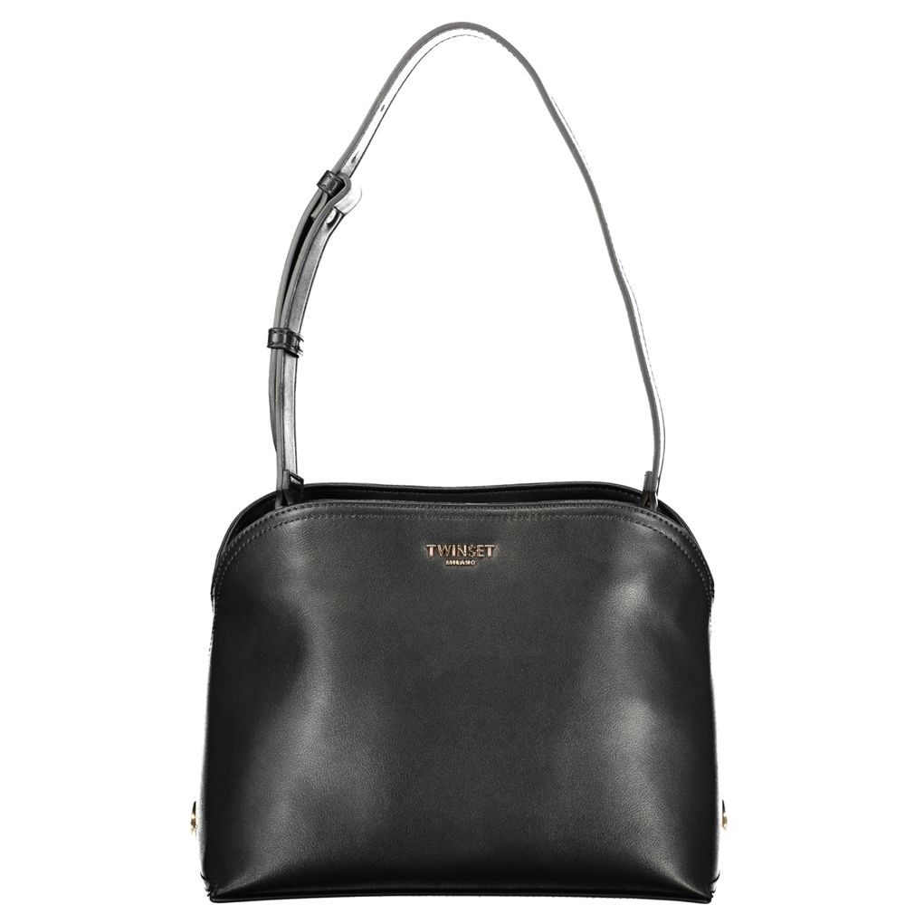Twinset Schwarze Schultertasche aus Polyurethan für Damen