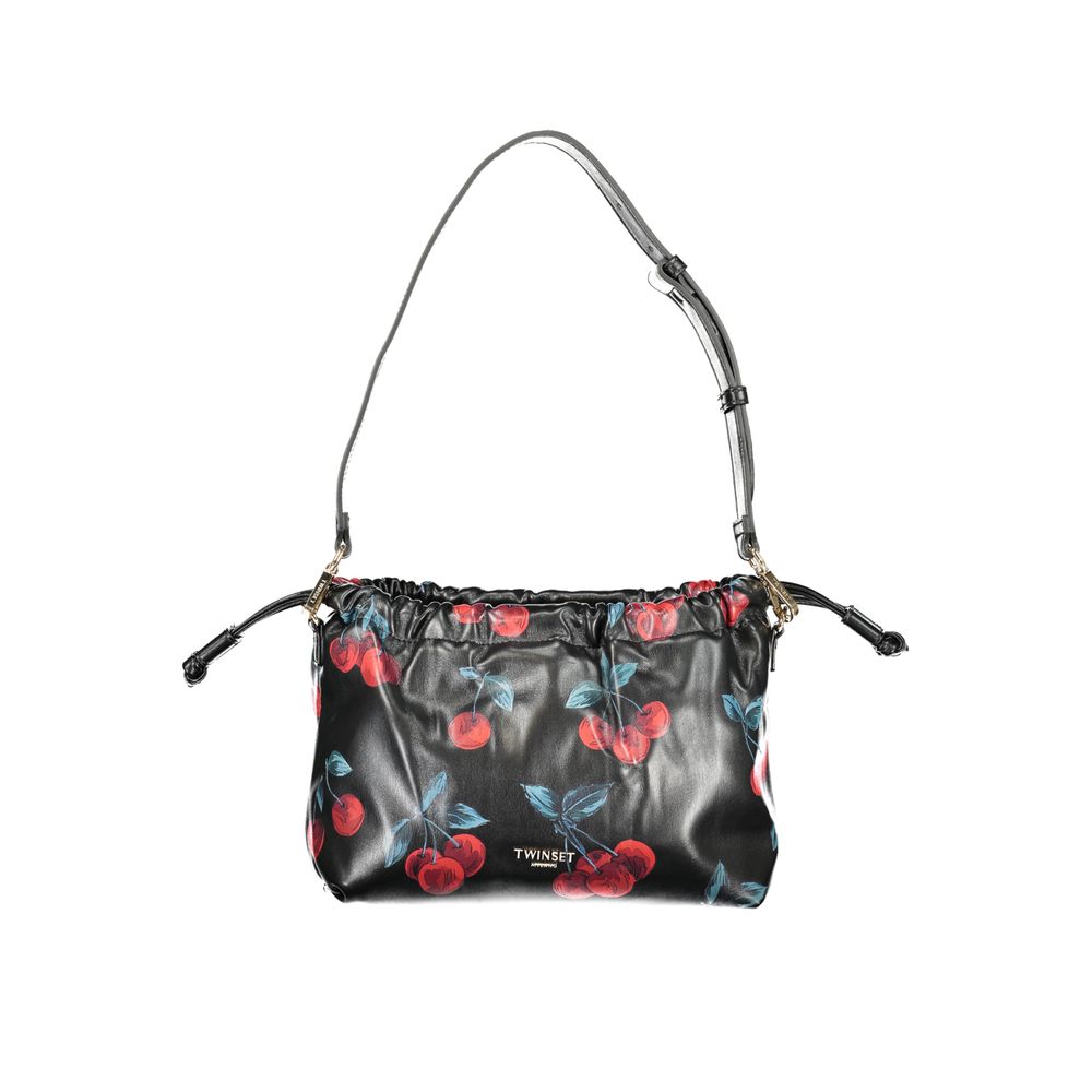 Twinset Schwarze Schultertasche aus Polyurethan für Damen