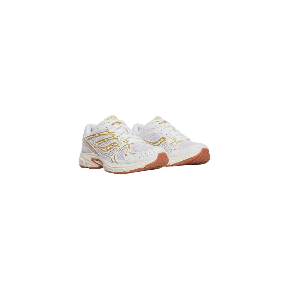 Saucony Zweifarbige Leder-Sneaker im Athletic-Stil