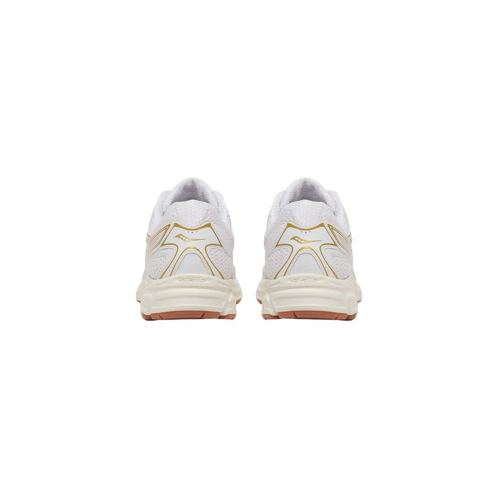 Saucony Zweifarbige Leder-Sneaker im Athletic-Stil