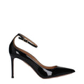 Aquazzura Schwarze Leder Pumps mit hohem Absatz