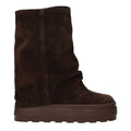 Casadei Braune Lederstiefeletten