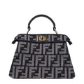 Fendi Schwarze Stoffhandtasche
