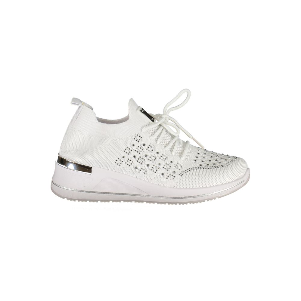 Laura Biagiotti Bianco Polyester Damen-Sneaker