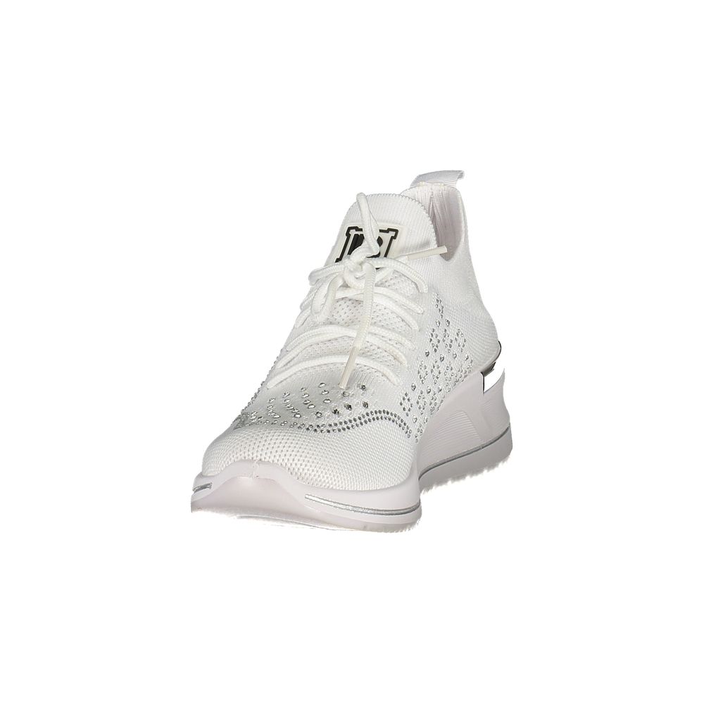 Laura Biagiotti Bianco Polyester Damen-Sneaker