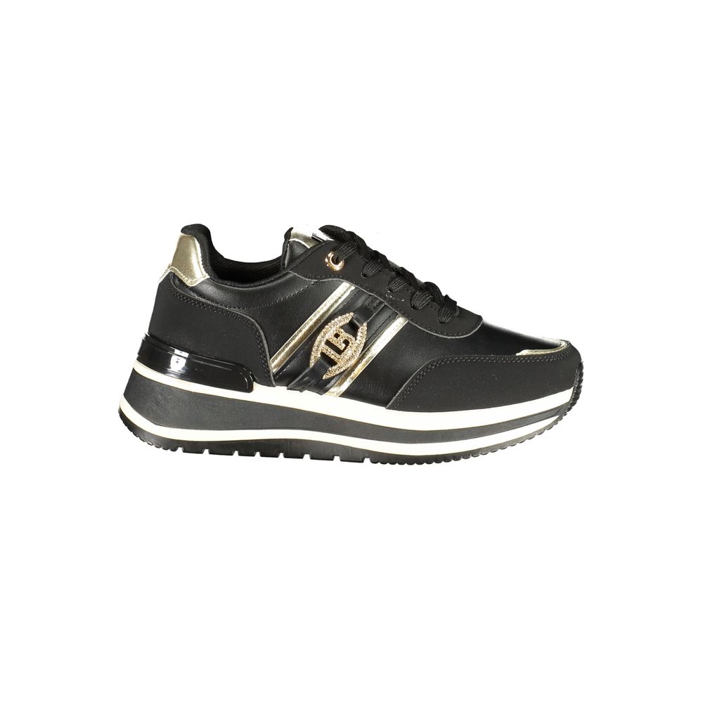 Laura Biagiotti Women's Black Polyurethane Sneaker