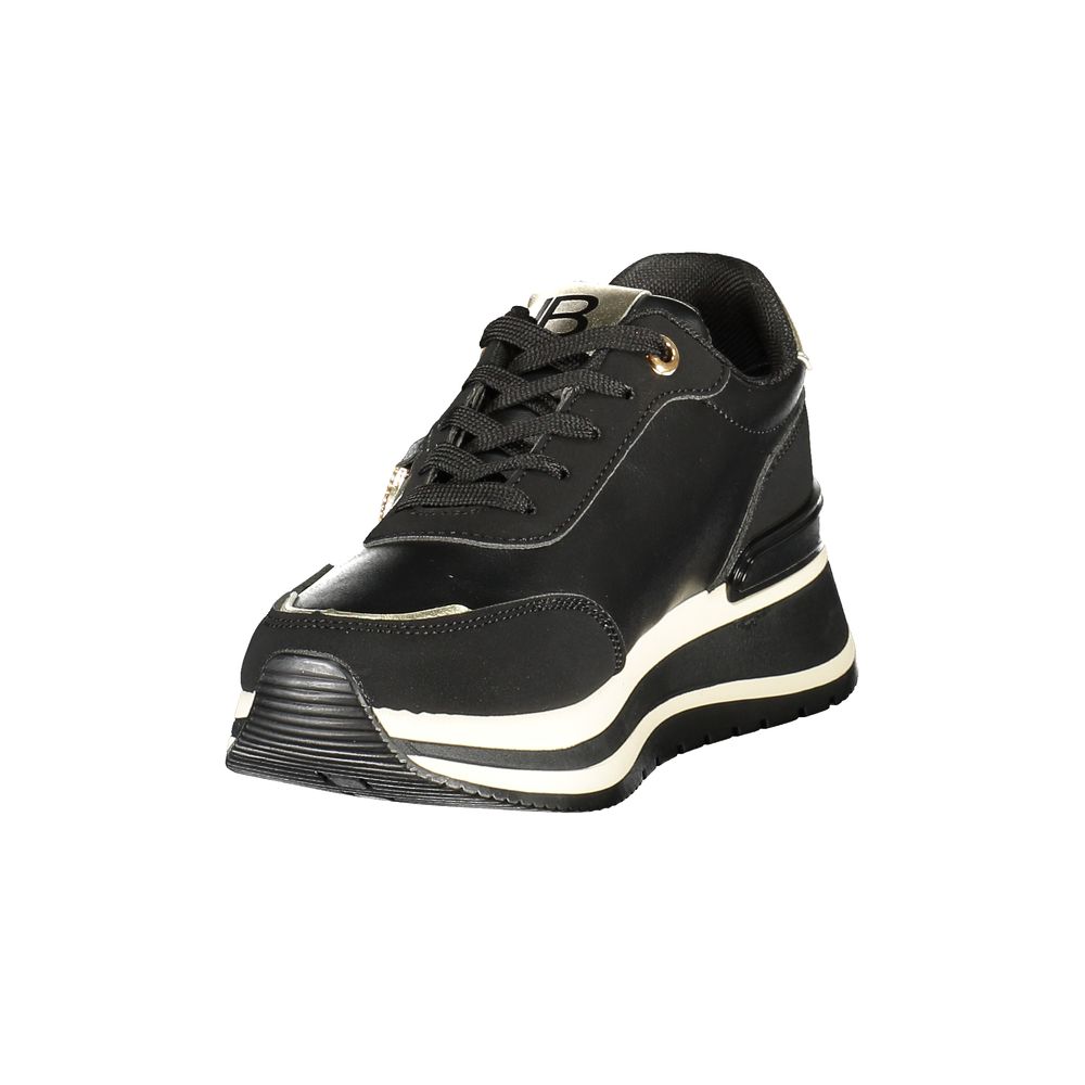 Laura Biagiotti Women's Black Polyurethane Sneaker