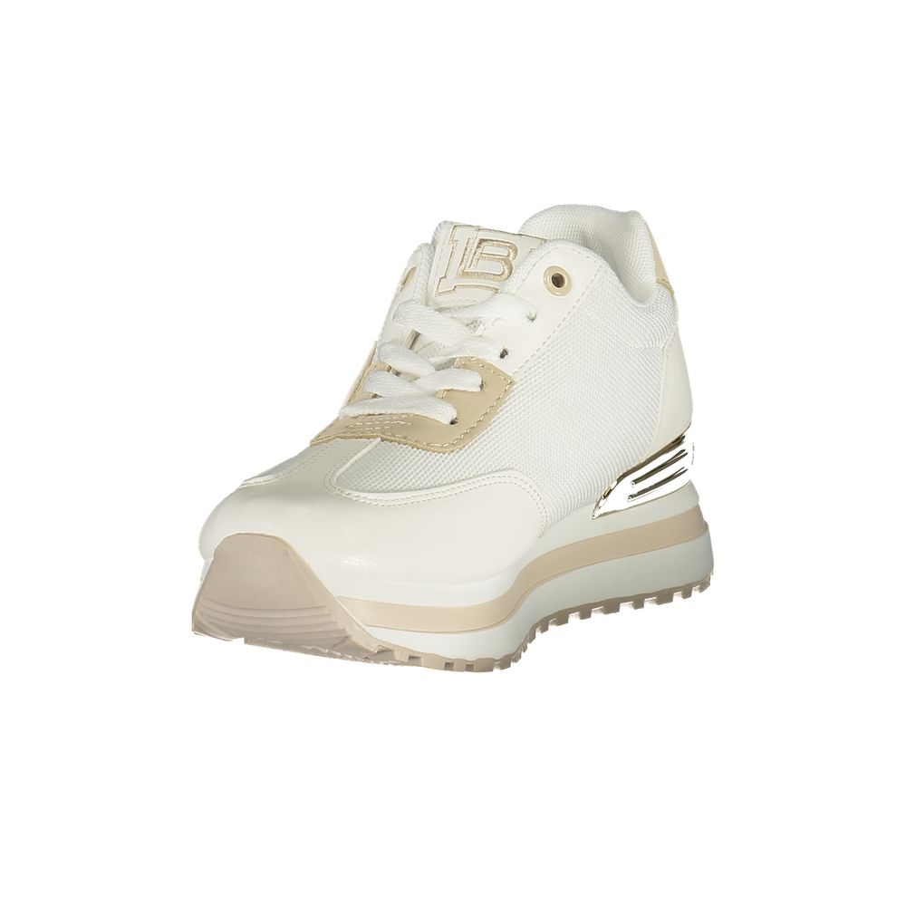 Laura Biagiotti Bianco Poliuretano Donna Sneaker