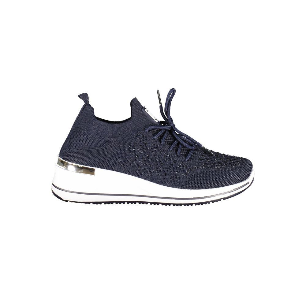 Laura Biagiotti Blaue Sportschuhe aus Polyester
