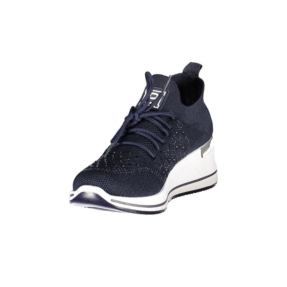 Laura Biagiotti Blaue Sportschuhe aus Polyester