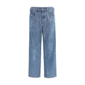 Diesel Blaue Jeans aus Baumwolle im geraden Schnitt