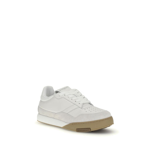 Givenchy Weiße Kalbsleder Bos Taurus Chunky Sneaker