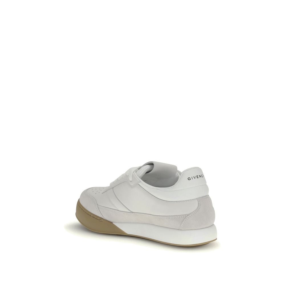 Givenchy Weiße Bos Taurus Kalbsleder Chunky Sneaker