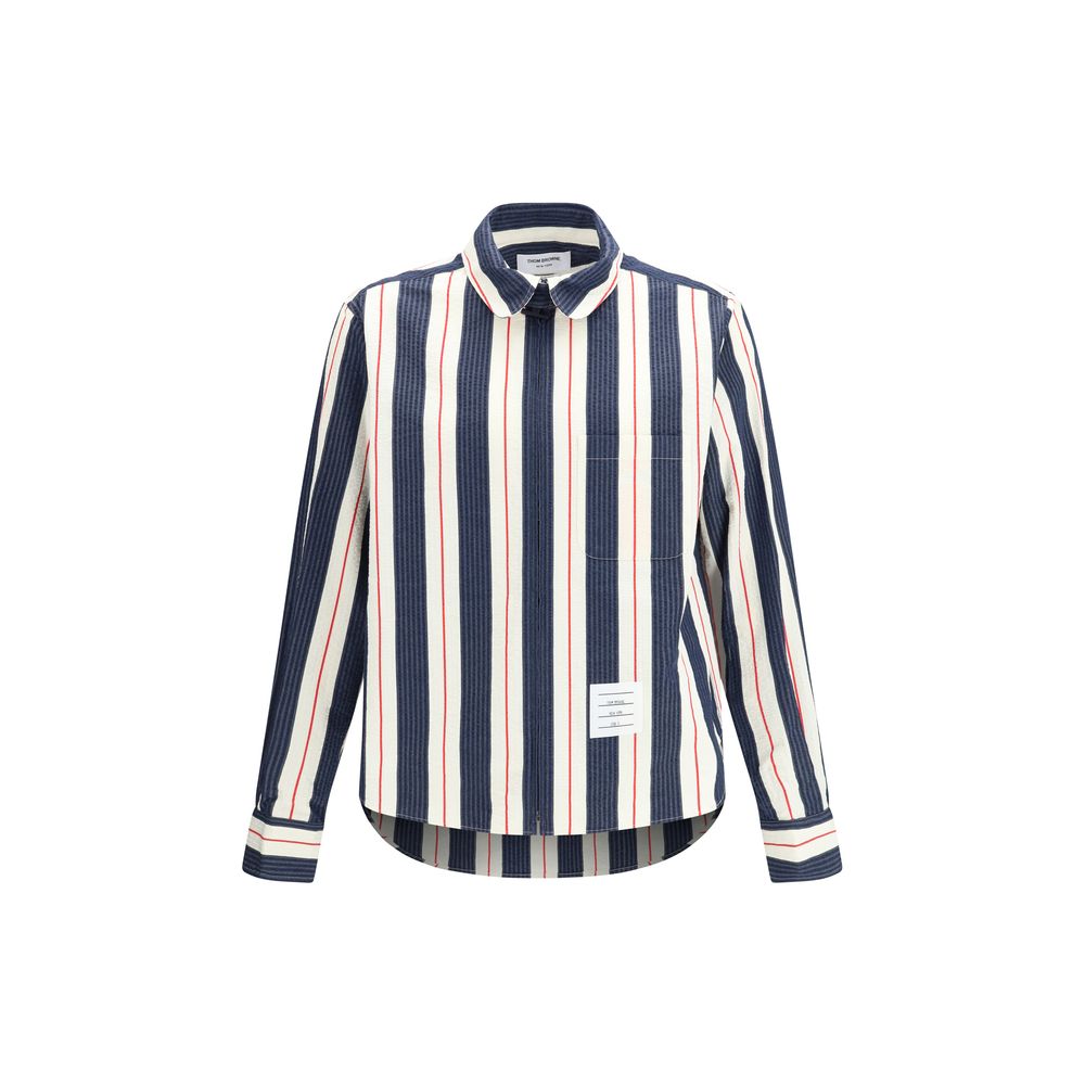 Thom Browne Mehrfarbiges Baumwollhemd mit Muster