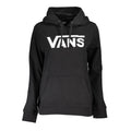 Vans Schwarzer Baumwoll-Kapuzenpullover für Damen