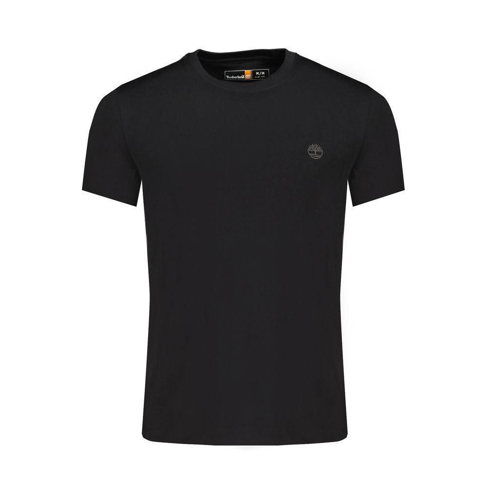 Timberland Schwarzes Baumwoll-T-Shirt für Herren