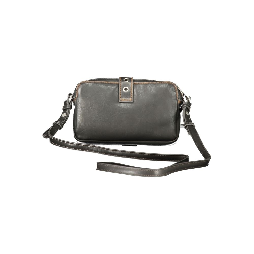 Desigual women's handbag made of polyurethane in brown