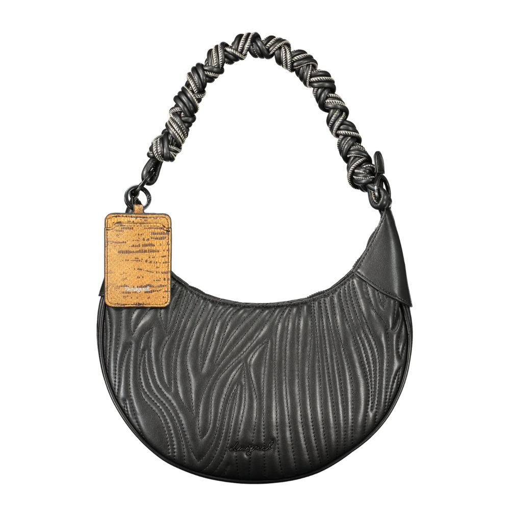 Desigual Nero Poliuretano Damentasche