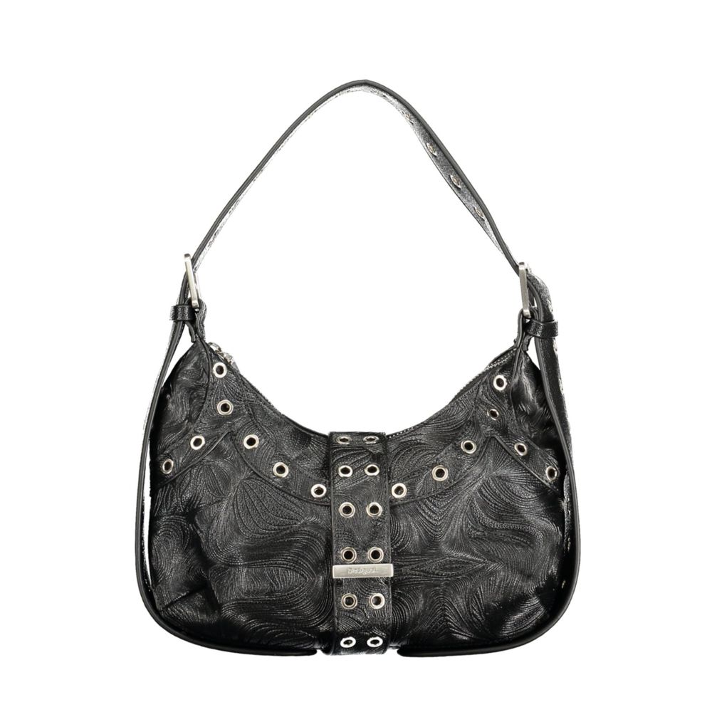 Desigual Women's Black Polyurethane Mini Bag