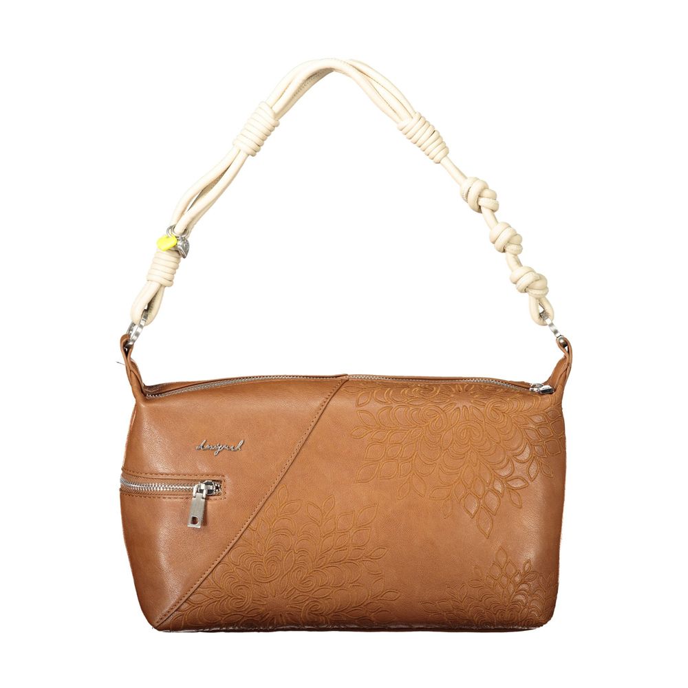 Desigual Women's Brown Polyurethane Shoulder Bag