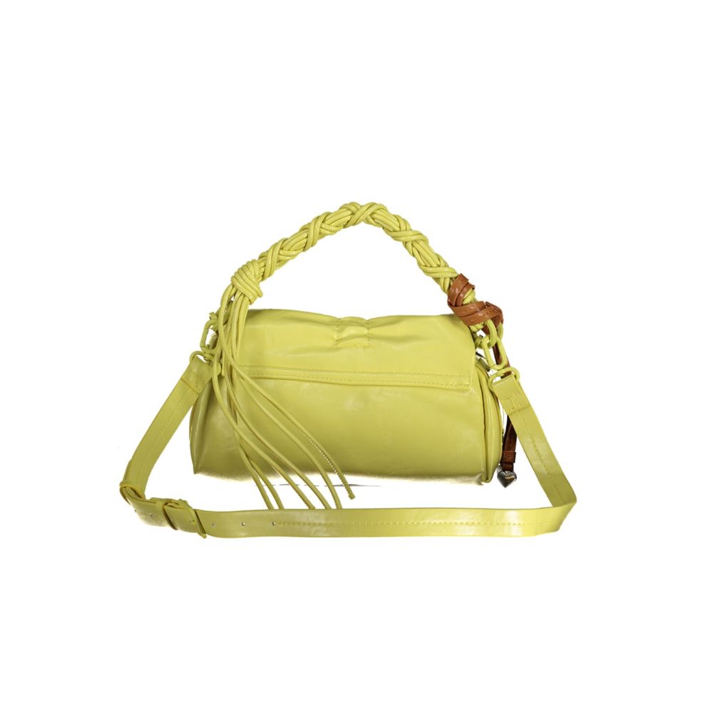 Desigual Gelbe Handtasche aus Polyethylen