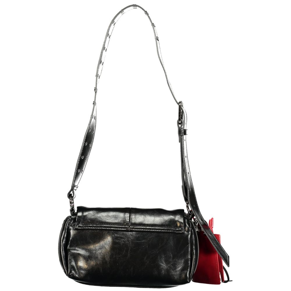 Desigual Schwarze Damen-Handtasche aus Polyurethan