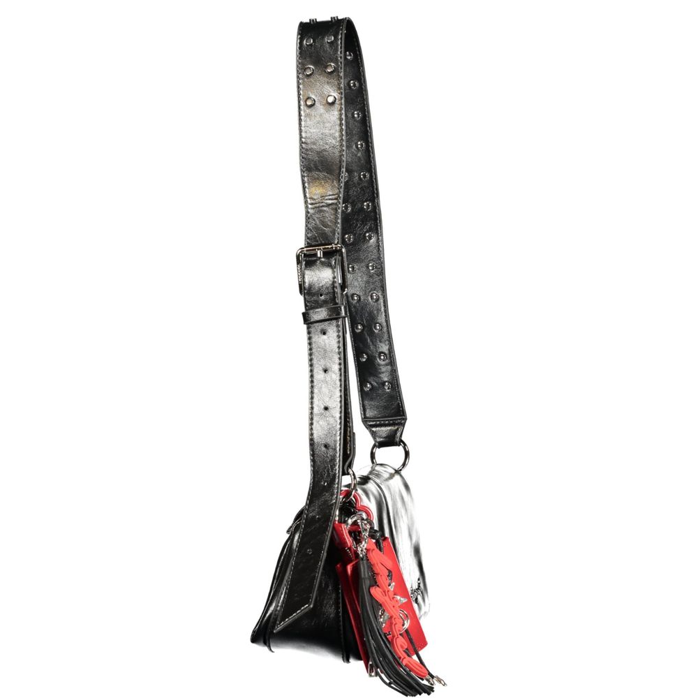 Desigual Schwarze Damen-Handtasche aus Polyurethan