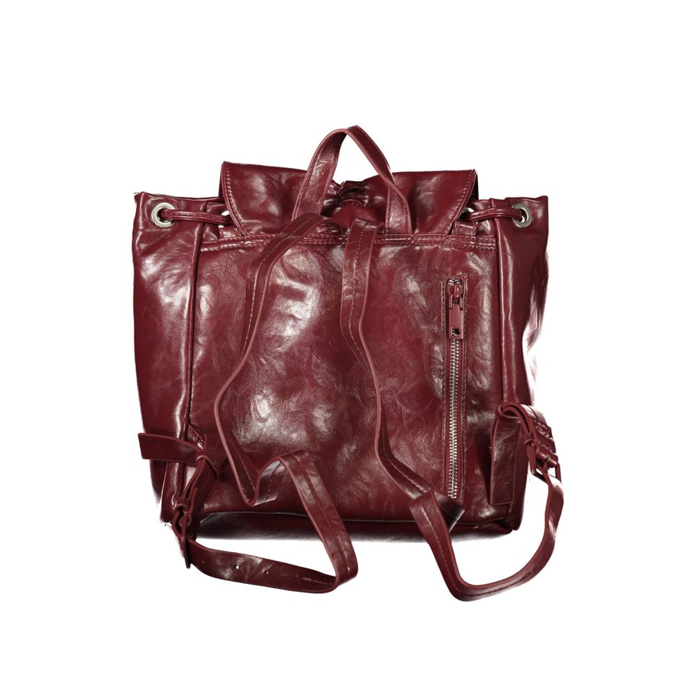 Desigual Women's Burgundy Polyurethane Backpack