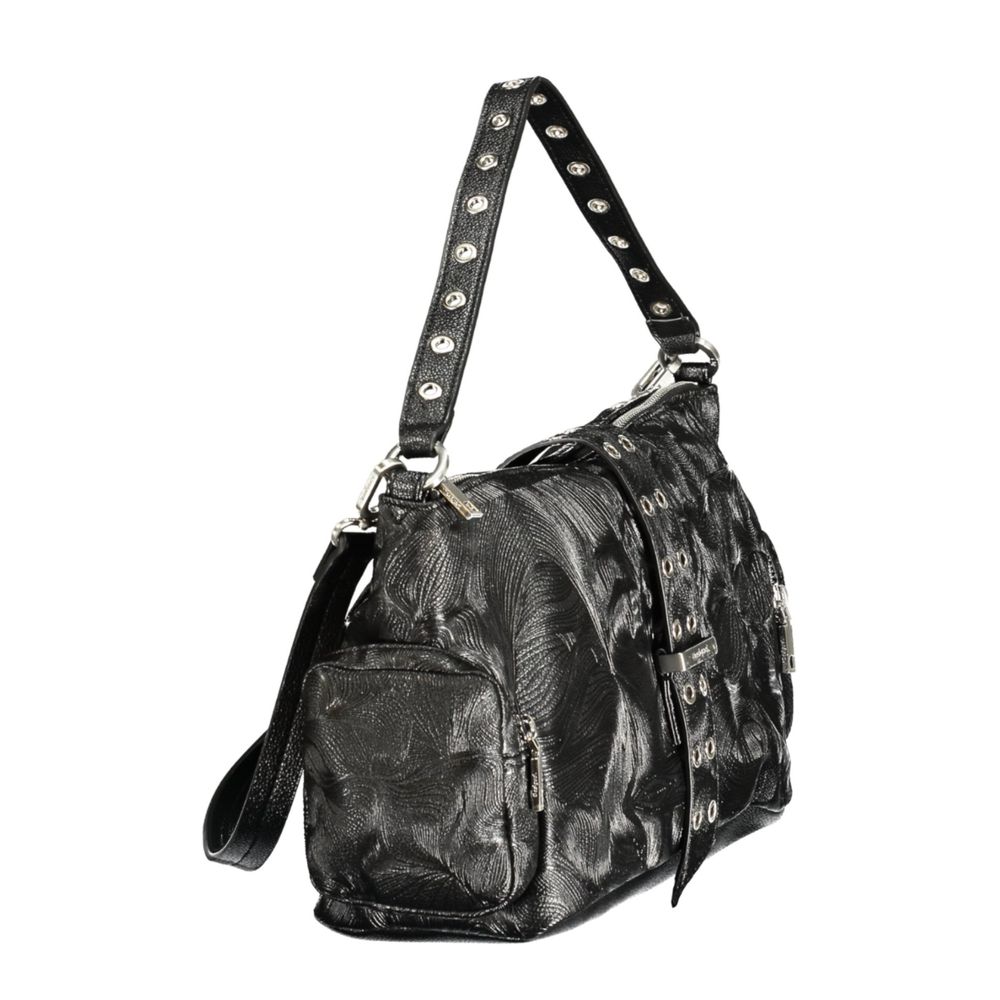 Desigual Nero Poliuretano Handtasche für Damen