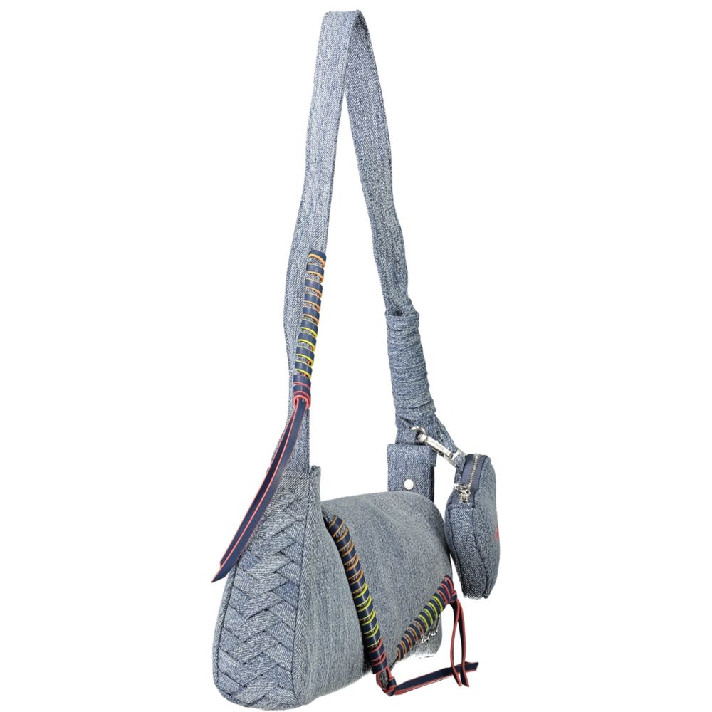 Desigual Azure Cotton Women's Shoulder Bag