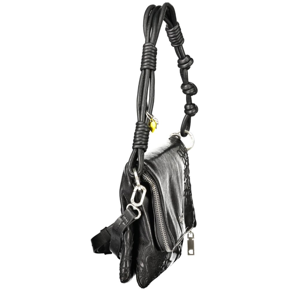 Desigual Women's Black Polyurethane Handbag