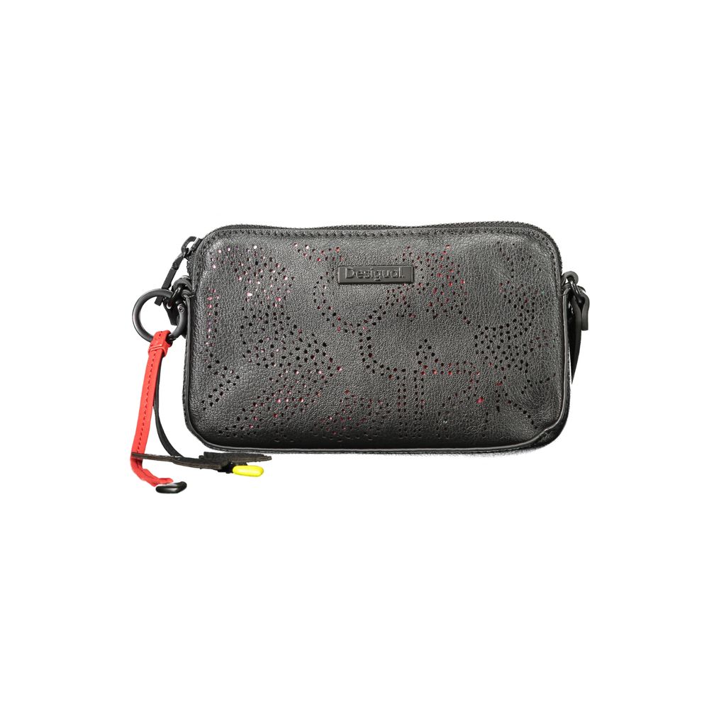 Desigual Nero Poliuretano Damentasche