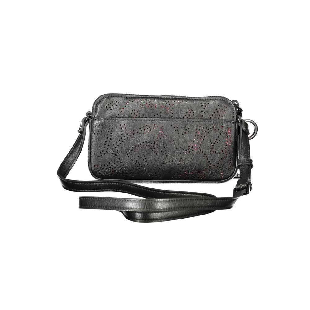 Desigual Nero Poliuretano Damentasche