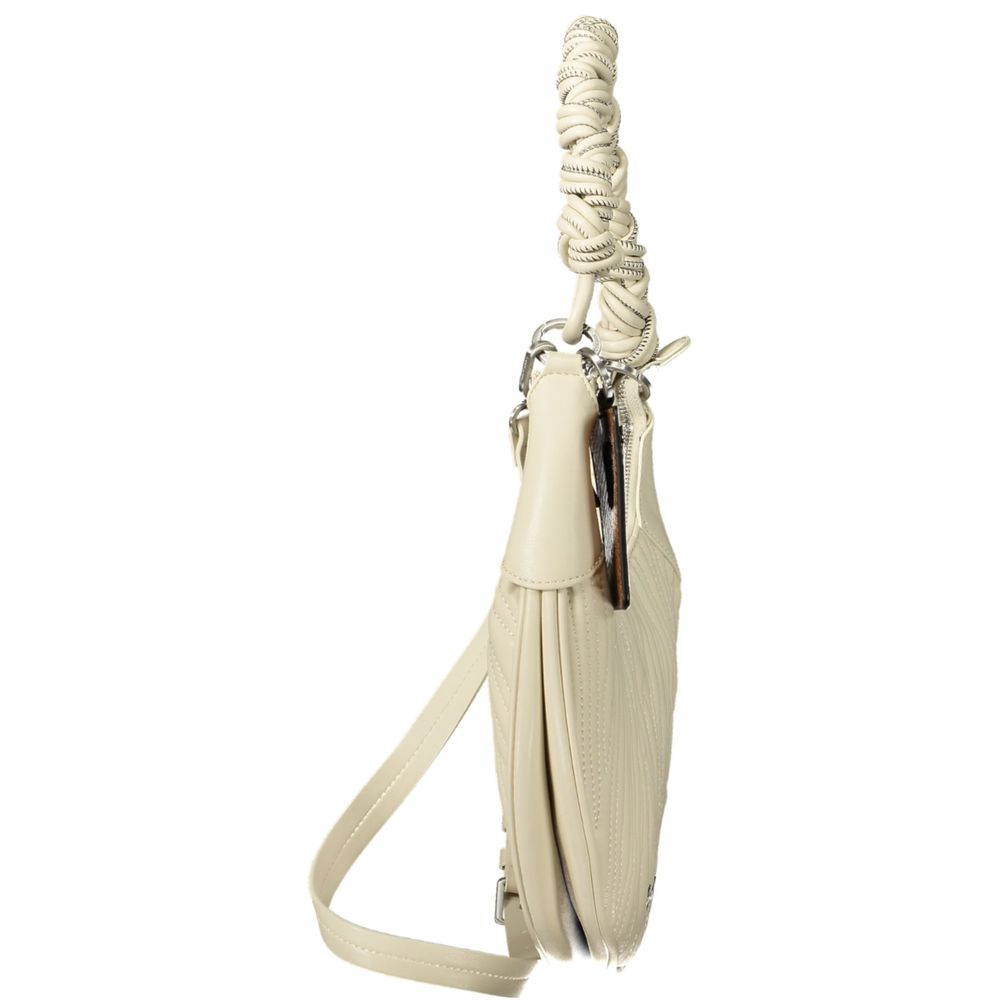 Desigual Bianco Poliuretano Damenhandtasche
