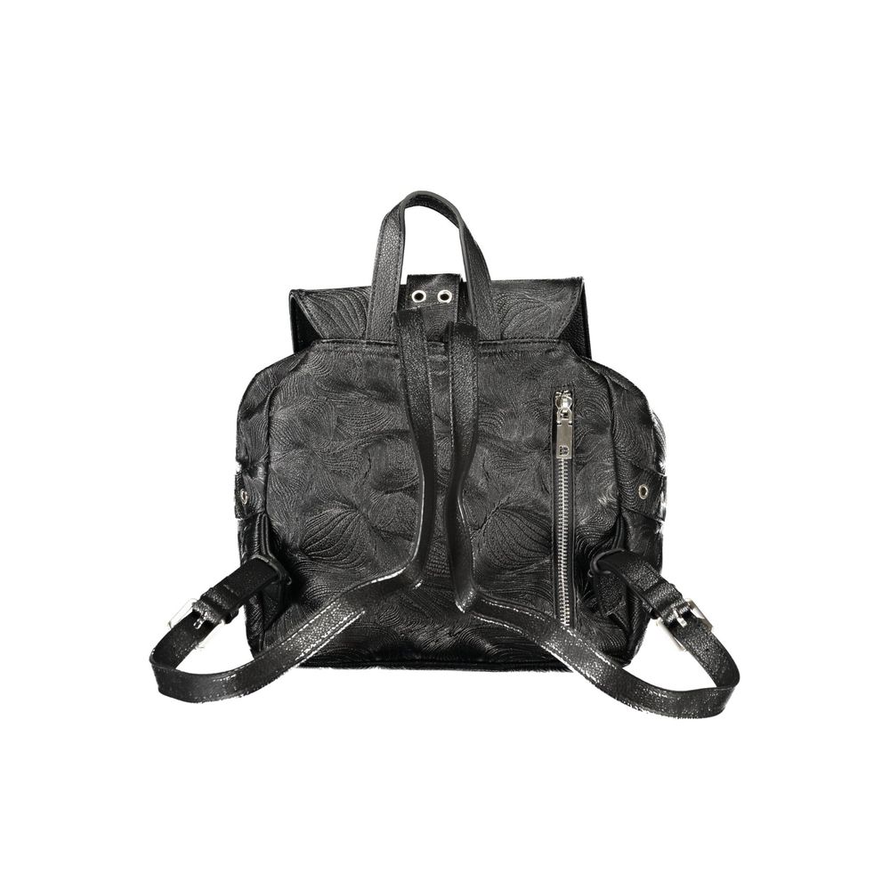 Desigual Schwarzer Rucksack aus Polyurethan für Damen