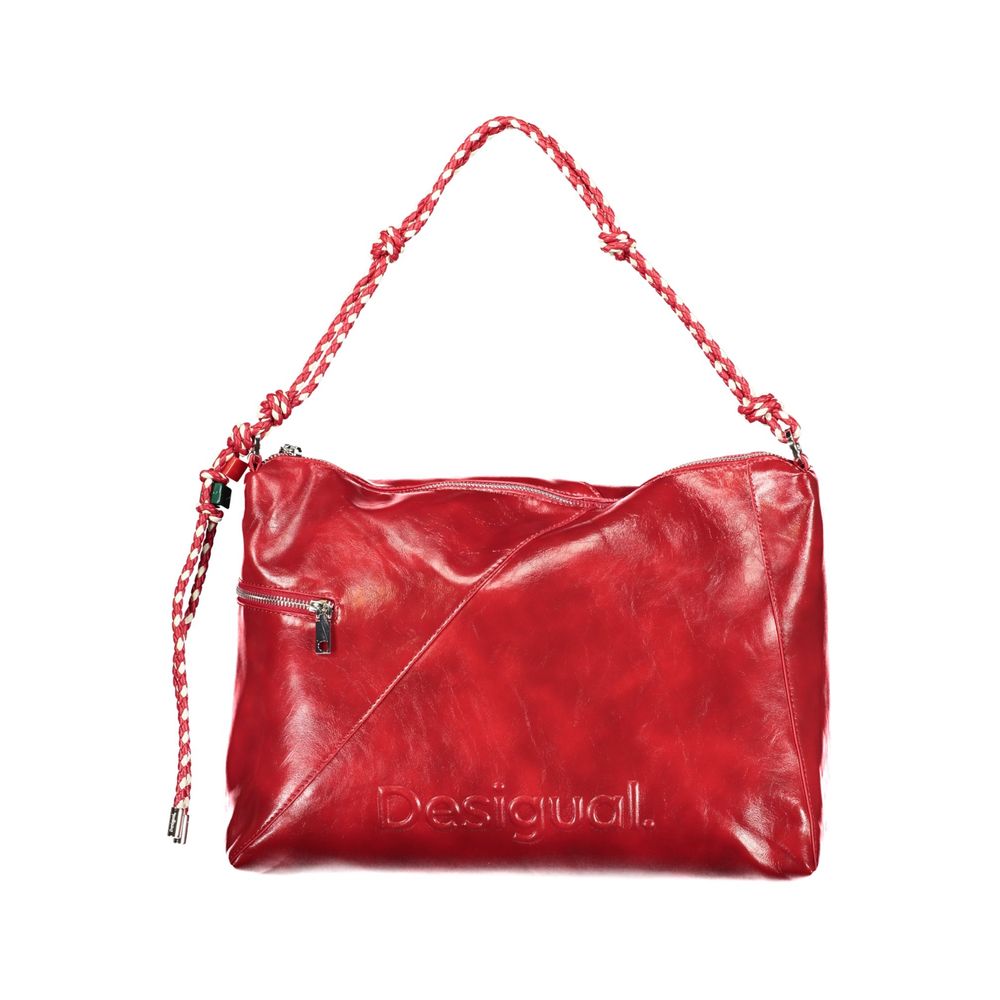 Desigual Women's Red Polyurethane Handbag